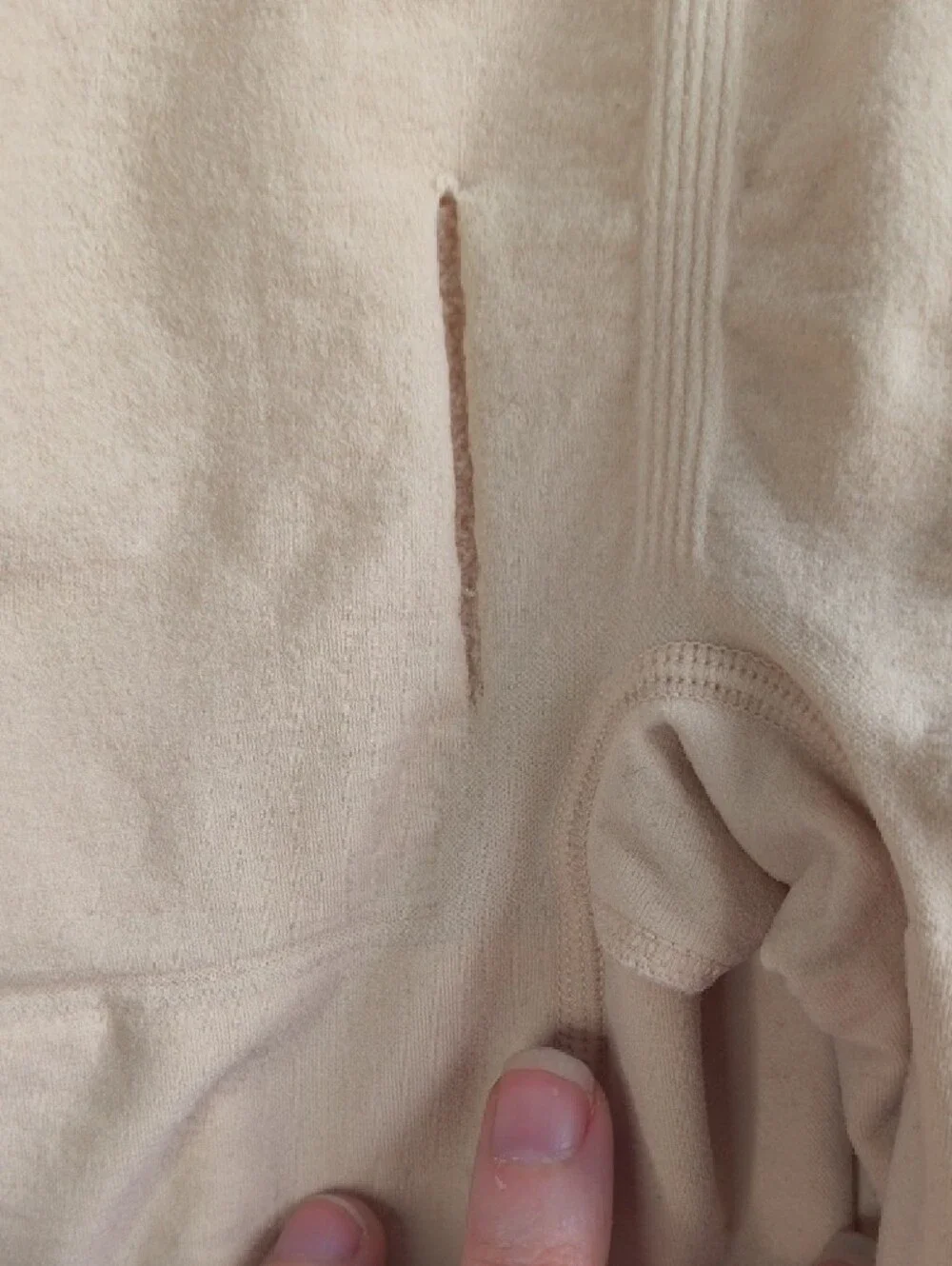 SPANX Nude/Peach High-Rise Shaping Shorts